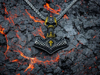 Collier Viking Mjölnir - Pendentif Marteau de Thor - Vikingart