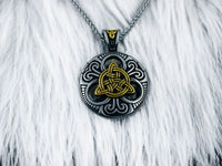 Collier Triquetra - Pendentif Noeud celtique - Vikingart