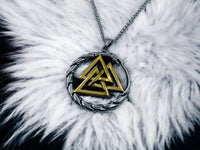 Collier Valknut et Jörmungand - Vikingart