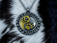Collier Viking Patte Loup – Pendentif Runique