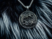 Collier Viking Loups - Pendentif Runique - Vikingart