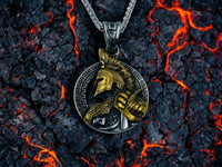 Collier Spartiate - Pendentif guerrier Grec Vikingart