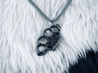 Collier Poing Américain - Pendentif Guerrier Vikingart