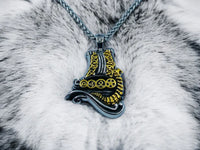Collier Viking Drakkar - Pendentif Bateau Viking Vikingart