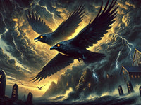 Hugin et Munin, corbeaux d'Odin - symboles de mémoire et de pensée dans la mythologie nordiqu
