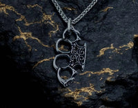 Collier Fantasy - Pendentif Poing Américain - Vikingart