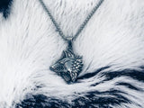 Collier Fantasy Loup – Pendentif Tête Loup 