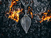 Collier bouclier viking - Roue solaire et rune Sowilo - Vikingart