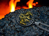 Collier Viking Hugin & Munin - Pendentif Aegishjalmur Vikingart