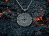 Collier Viking Hugin & Munin - Pendentif Aegishjalmur Vikingart