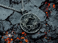 Collier Viking Loups - Pendentif Runique - Vikingart
