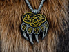 Collier Celtique Ours - Pendentif Patte Ours Vikingart
