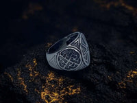 Bague Viking - Roue Solaire Vikingart