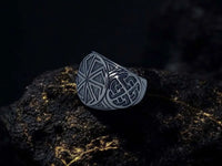 Bague Viking - Roue Solaire Vikingart